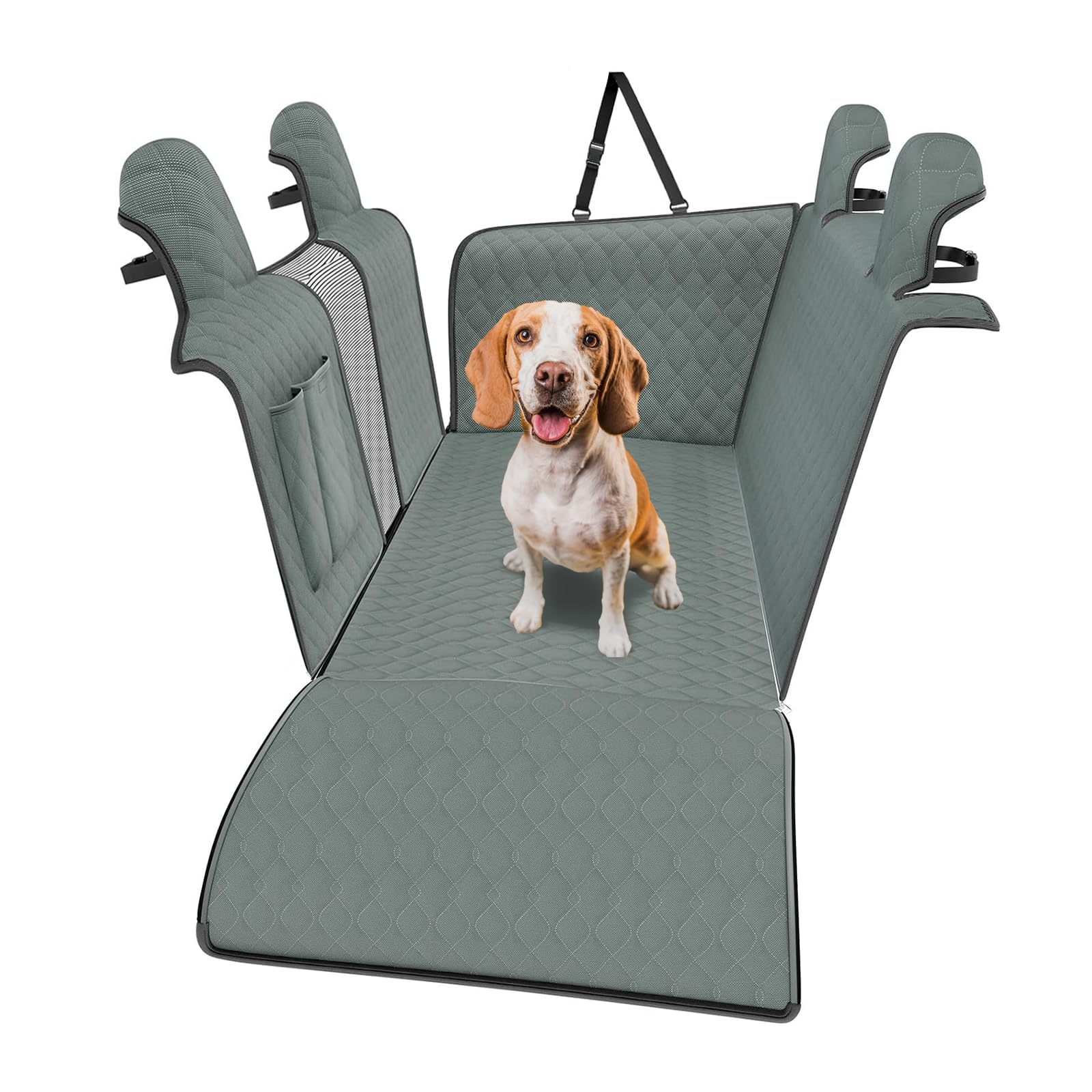 Amazon.co.jp: Tesheer 犬用カーシートカバー 後部座席用 (防水 傷防止